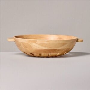 42oz Wooden Harvest Bowl Natural - Hearth & Hand™ with Magnolia